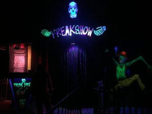 The entrance to Freakshow