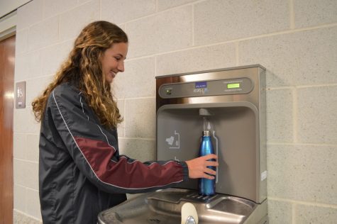 Water bottle filling stations appear on campus [Video]