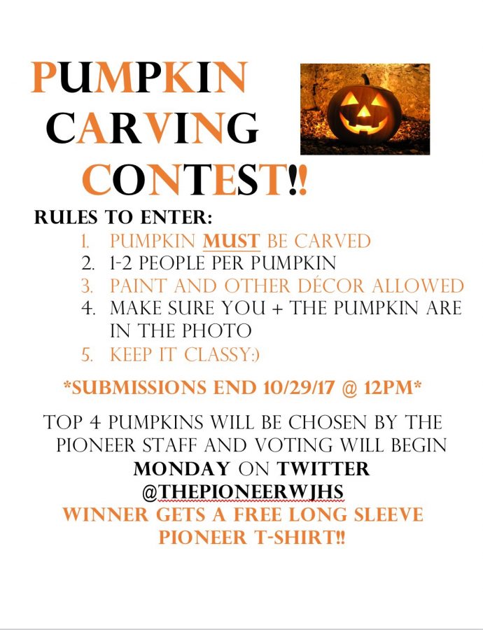 Pumpkin carving contest!