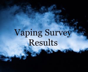 Vaping survey results