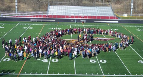 During the walkout, WJ students read short bios about the victims of the Columbine HS shooting which happened 19 years ago. The issue of violence in schools remains an important one today.