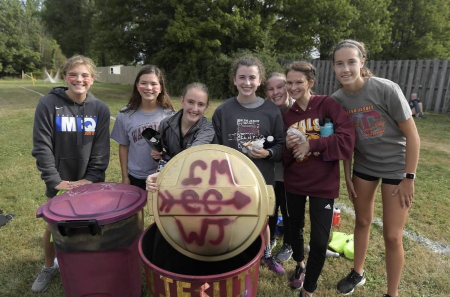 This group of runners gathered to celebrate the new season at the Walsh Jesuit Pat Ritchie Invitational hosted on September 7. 