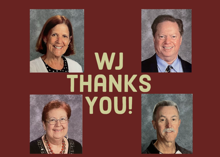Four retiring faculty members move on from WJ