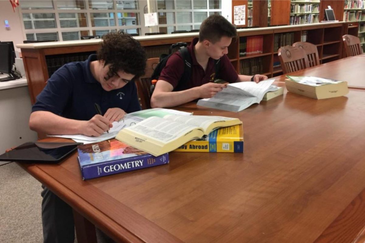 Peer tutoring brings students together to learn from one another in a unique way which has proven itself successful for many at Walsh Jesuit. 
