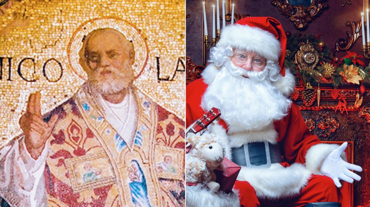 From saint to Santa, this figure has evolved and withstood the test of time to be icon of the season. 