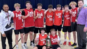 St. Hillary's CYO team celebrates their Division Championship win!