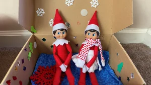 Memories of the Elf on the Shelf are common among students and remind them of favorite Christmas traditions growing up. 